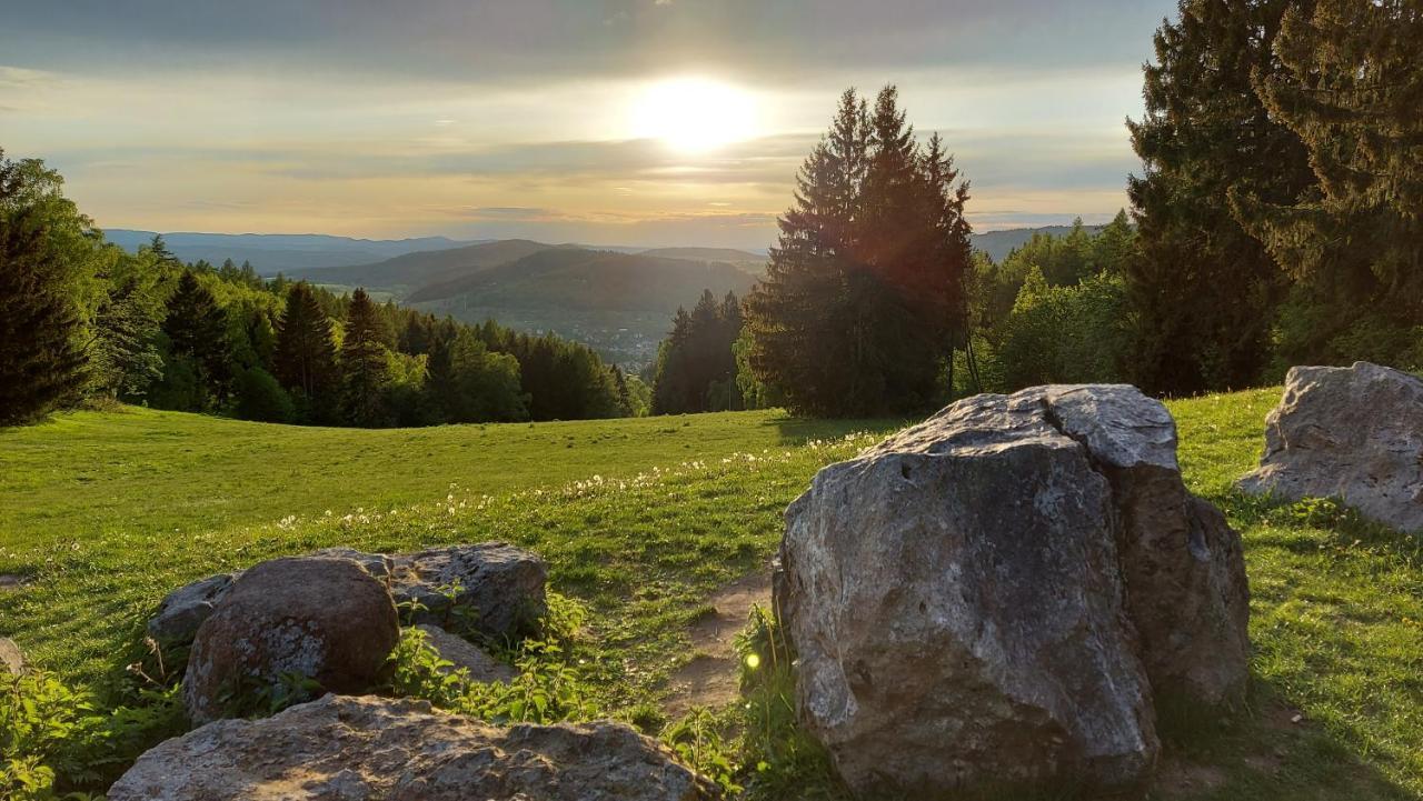 Ferienhaus Am Kirchberg Kurort Steinbach-Hallenberg Exteriör bild