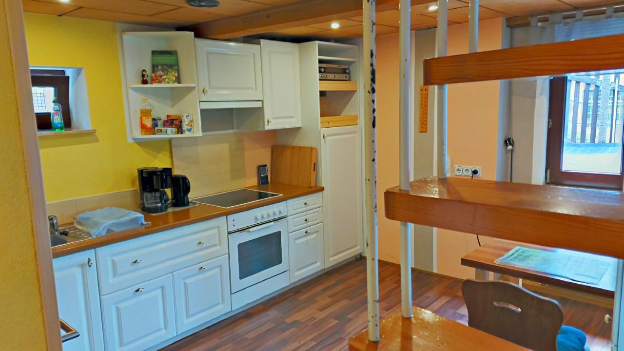 Ferienhaus Am Kirchberg Kurort Steinbach-Hallenberg Exteriör bild