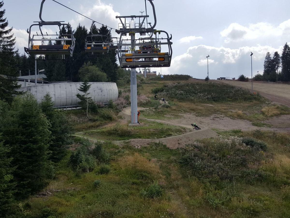 Ferienhaus Am Kirchberg Kurort Steinbach-Hallenberg Exteriör bild