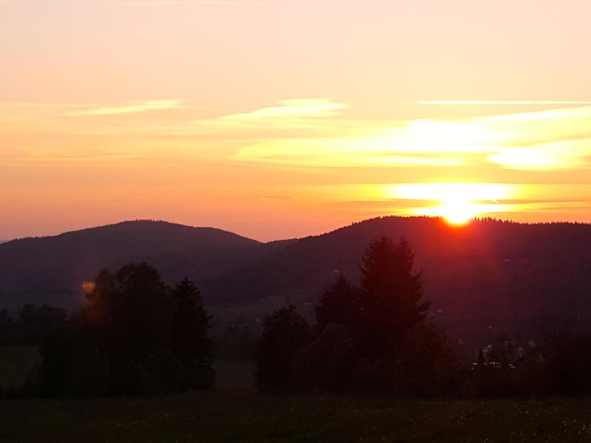 Ferienhaus Am Kirchberg Kurort Steinbach-Hallenberg Exteriör bild