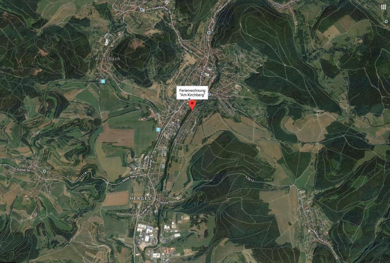 Ferienhaus Am Kirchberg Kurort Steinbach-Hallenberg Exteriör bild