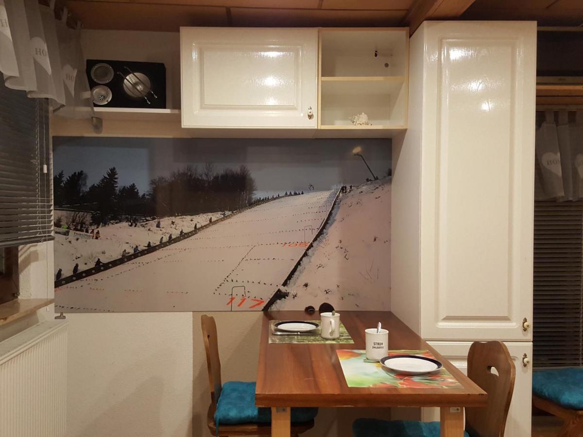 Ferienhaus Am Kirchberg Kurort Steinbach-Hallenberg Exteriör bild